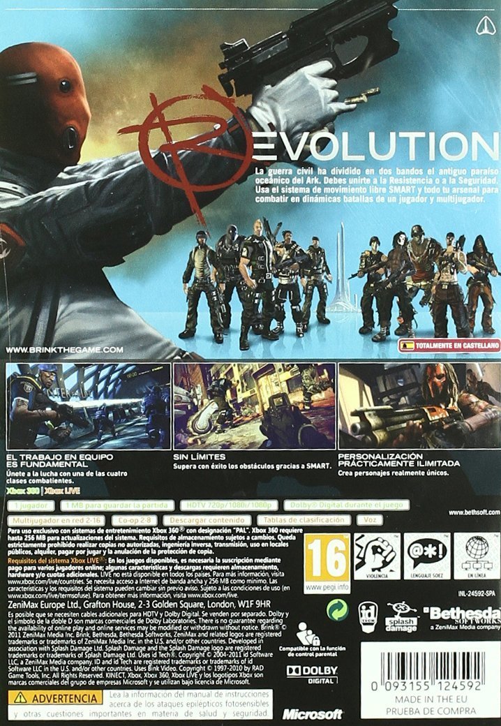 Bethesda Brink - Shooter FPS con Personalización Avanzada y Multijugador Intenso Bethesda Brink - Shooter FPS con Personalización Avanzada y Multijugador Intenso